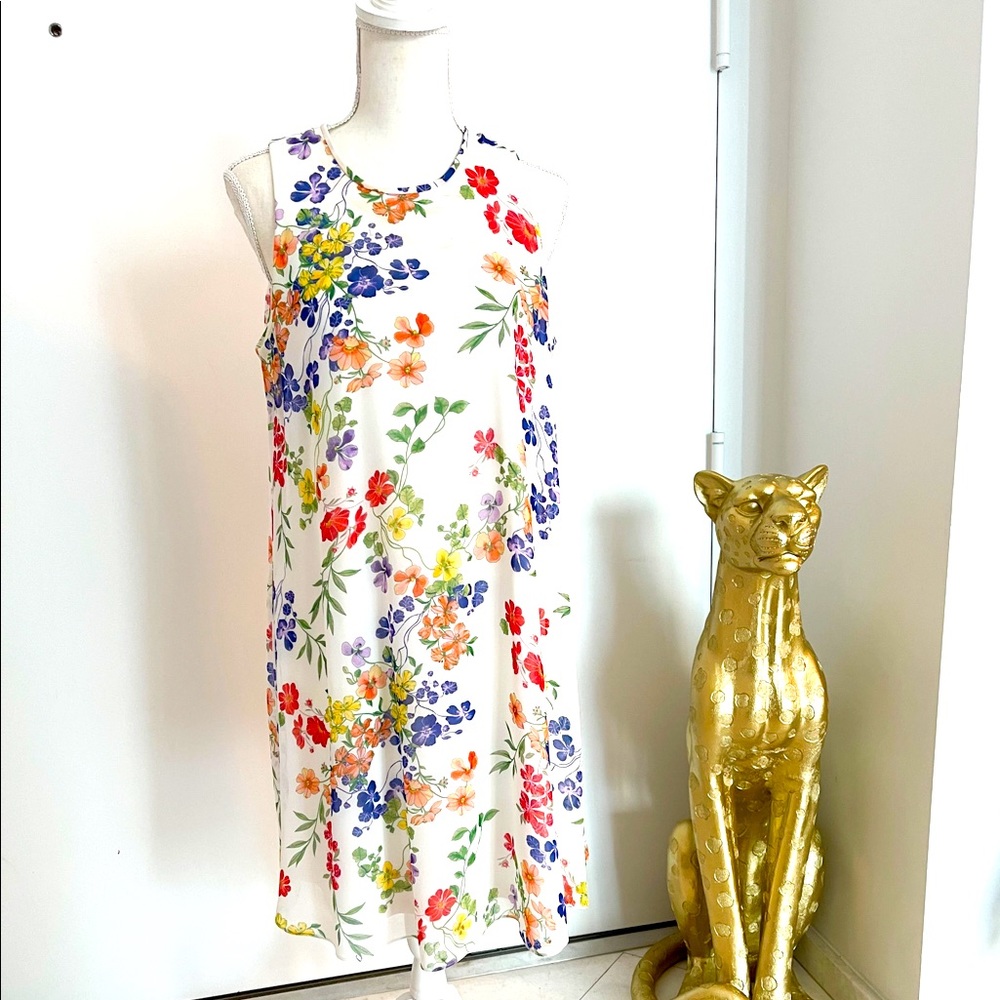 Spring floral dress